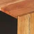 Komoda s 2 vrata 90 x 33 x 75 cm od masivnog drva bagrema