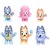 Bluey Fuzzies – komplet 8 zbirateljskih figuric (90454)