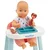 Opatrovateľská set s 30 cm bábikou Nursery Écoiffier jedilenska stolička s posteljico in nočnikom 8 dodatkov od 18 mes