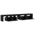 TV ormar 2 pcs Crni hrast 260 x 37 x 40 cm Konstruirano drvo