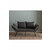 ATELIER DEL SOFA Sofa dvosed Viper 2 Seater Dark Grey