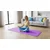 REBEL ACTIVE Strunjača prostirka za jogu, pilates i fitnes, 183x61cm debljina 1cm TPE ljubičasta RBA-3158-PU