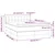 Vidaxl Box spring postelja z vzmetnico črna 140x200 cm žamet