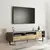 HANAH HOME TV polica Luga Grey Oak