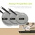 Set posod BE Living Set tava Essential Black 20-24-28 cm
