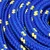 vidaXL Večnamenska uporabna vrv 18 mm 100 m Modra PP