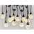 LED svetlobna veriga – 20x party lučke, 7,6 m, zunanja in notranja, topla bela