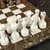 Šah Set Marble Grey & White 40 x 40 cm