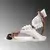Aberto Design Dekorativna figura Unity Of Strength Sculpture, Bela