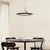 Lucande LED viseča svetilka Eldra, kavno rjava, O 55 cm, CCT - Dnevna soba/jedilnica - Sodobni - kavno rjava, bela - Kovina
