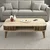Hanah Home Klub sto Eylul, 105x35x60 cm, Bež