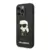 Maska Karl Lagerfeld Hc Silicone NFT Ikonik za iPhone 15 Pro crna