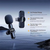 Mikrofon REMAX Ryusic Series K10 Type-C crni