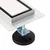 Tuš kanal 2-u-1 sa 360° sifonom Srebrno 90 cm