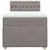 vidaXL vidaXL Box spring postelja z vzmetnico taupe 90x190 cm blago, (21291025)