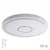 Prezent 71342 - LED prigušiva stropno svetlo MOZAN LED/40W/230V 3000/4000/6500K bela