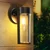 LED solarna zidna lampa LED/1W/3,7V 500 mAh IP65 crna