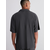 Trendyol Limited Edition Smoked Oversize Anti-Wrinkle Ottoman Seamless Polo Neck T-Shirt