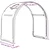 Vidaxl Posteljni Tuner 2 szt. Roza 211 x 52,5 x 2 cm Poliester