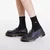 Nogavice Footshop Short Socks 3-Pack Black 36-38