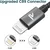 RAMPOW lightning kabel 2 m – temno siv