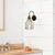 Opviq Zidna lampa E27 Max 40W, Siva