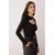 Trendyol Milla ženska bluza Twoaw26Bz00126, Crna-Crna