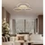 Globo 67824-60 - prigušiva LED plafonska lampa MILES 60W/230V 80,8x99,2 cm srebrna + daljinski upravljač