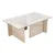 Hanah Home Klub sto Vetrino, 105x65x40cm, Bež