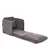 Atelier del Sofa Fotelja na rasklapanje Saga Single, 68 x 70 x 66 cm, Siva