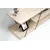 Hanah Home TV komoda Canaz, 120x33x30 cm, Krem-crna