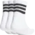 adidas Nogavice Stripes Cushioned Mid Cut - 3 pairs