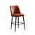 Hanah Home Set 2 barske stolice Bronzano-Crni