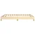 vidaXL Box spring posteljni okvir krem 160x200 cm blago