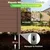Costway Vrtna ograja 122x95 cm 2 panela rjava