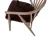 Hanah Home Stolica Albero49, 55x77x47 cm, Braon