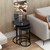 HANAH HOME Set stolova Gloria Black