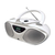BLAUPUNKT Radio CD Plejer Boombox BB14WH FM