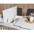 Hanah Home Set Trpezarijski sto, 2 trpezarijske stolice i klupa Vina 1053 3, Crni