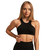 BeastPink Venture Sports Bra Black