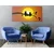 Slika družina sovic na veji - 200x100