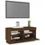 TV ormarić s LED svjetlima boja smeđeg hrasta 80 x 35 x 40 cm