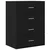 Kreveta s ladicama Crni hrast 60 x 39 x 80 cm Konstruirano drvo