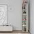 HANAH HOME Polica za knjige Nati Corner Sandstone