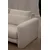 Atelier del Sofa Ugaona garnitura Lily 97x73x290cm Krem