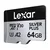Karta microSDXC Lexar High-Performance Silver Plus 64GB z adapterjem - silver plus