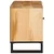 TV ormar s pohranom Smeđa 80 x 33 x 46 cm Čvrsto drvo manga