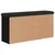 Klupa za cipele crna 102 x 32 x 50 cm od konstruiranog drva