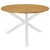 Blagovaonski stol bijeli 120 x 75 cm MDF