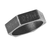 Prstan Hexagon Viking Nordic Runes - BLACK - SS8-R230 BLACK
